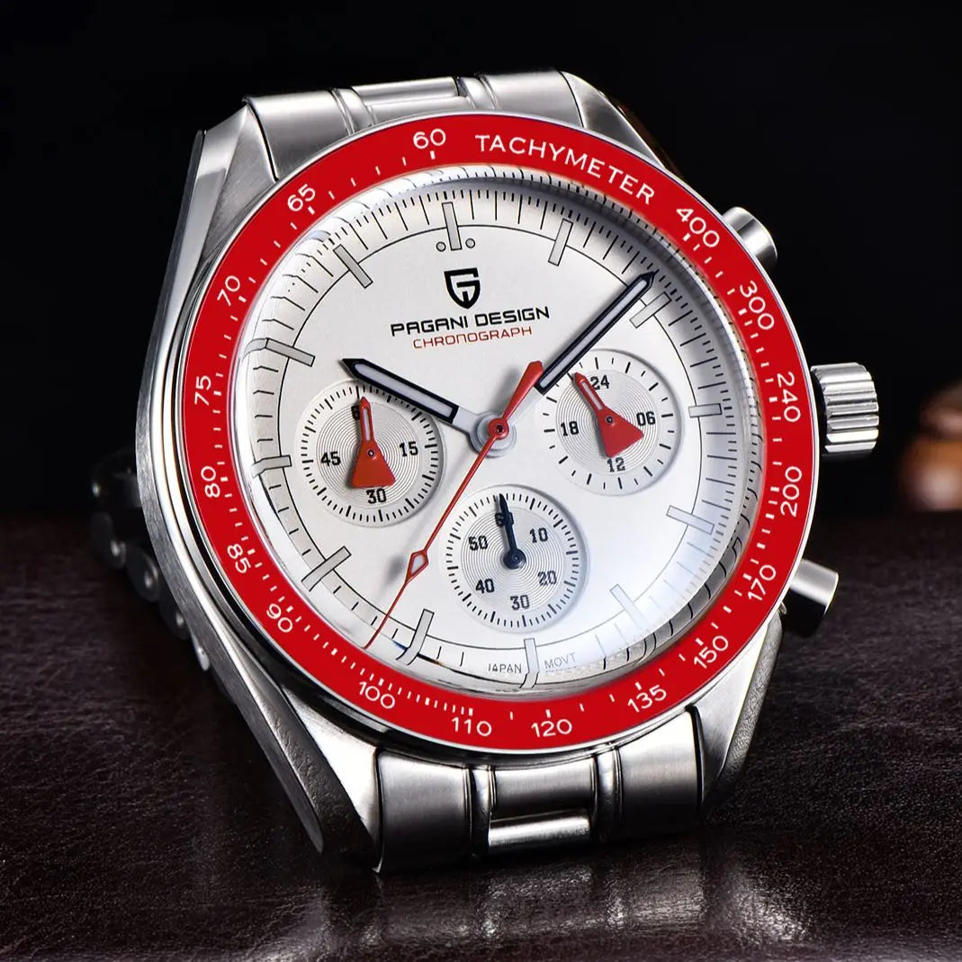 PAGANI DESIGN Luxury Wrist Watch For Men Sapphire Speed