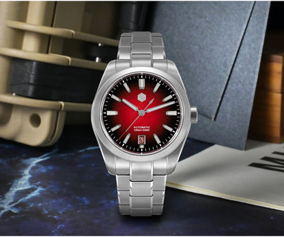 Gmt san Martin Miyota Automatic Mechanical Watch