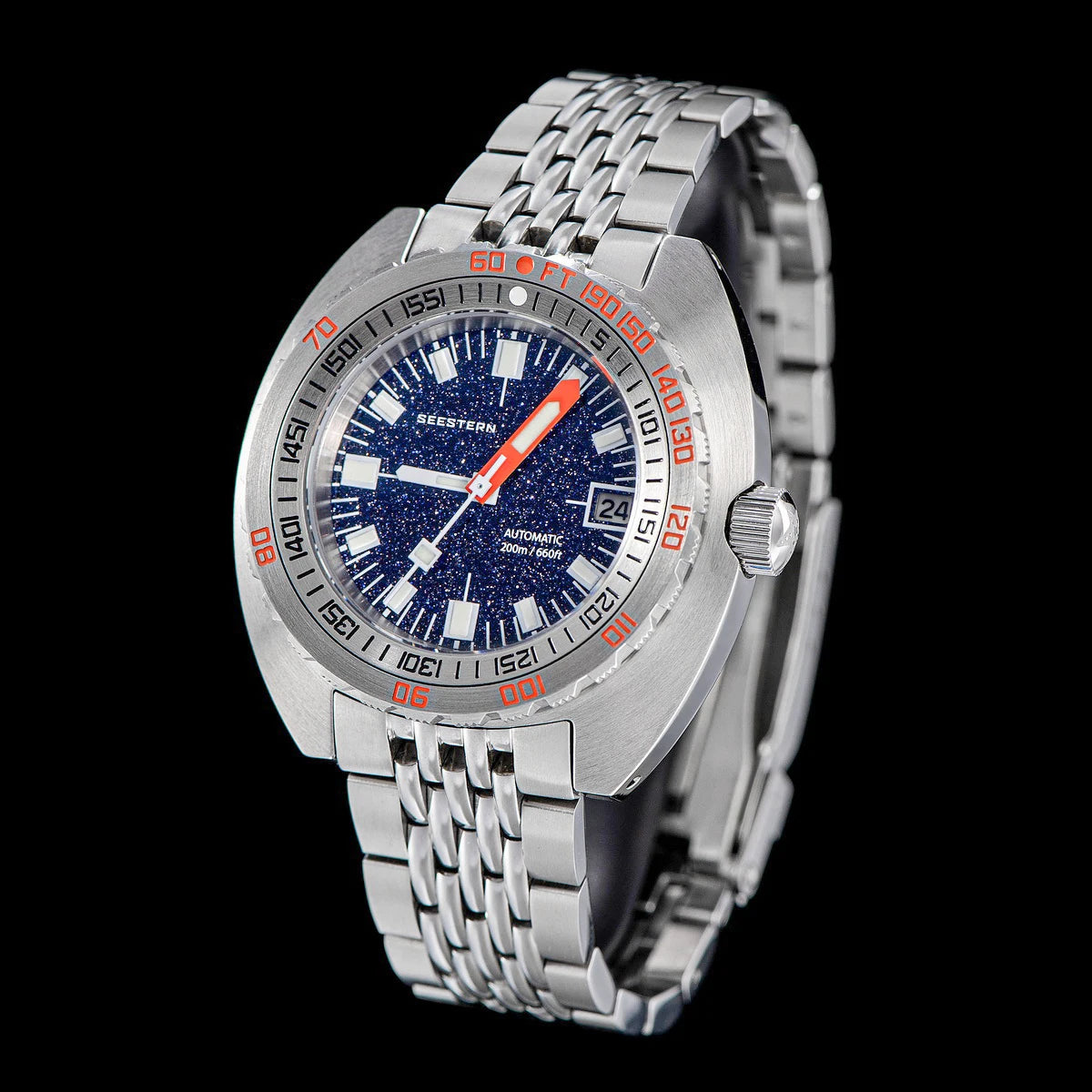 Seestern Luxury waterproof watch  for men